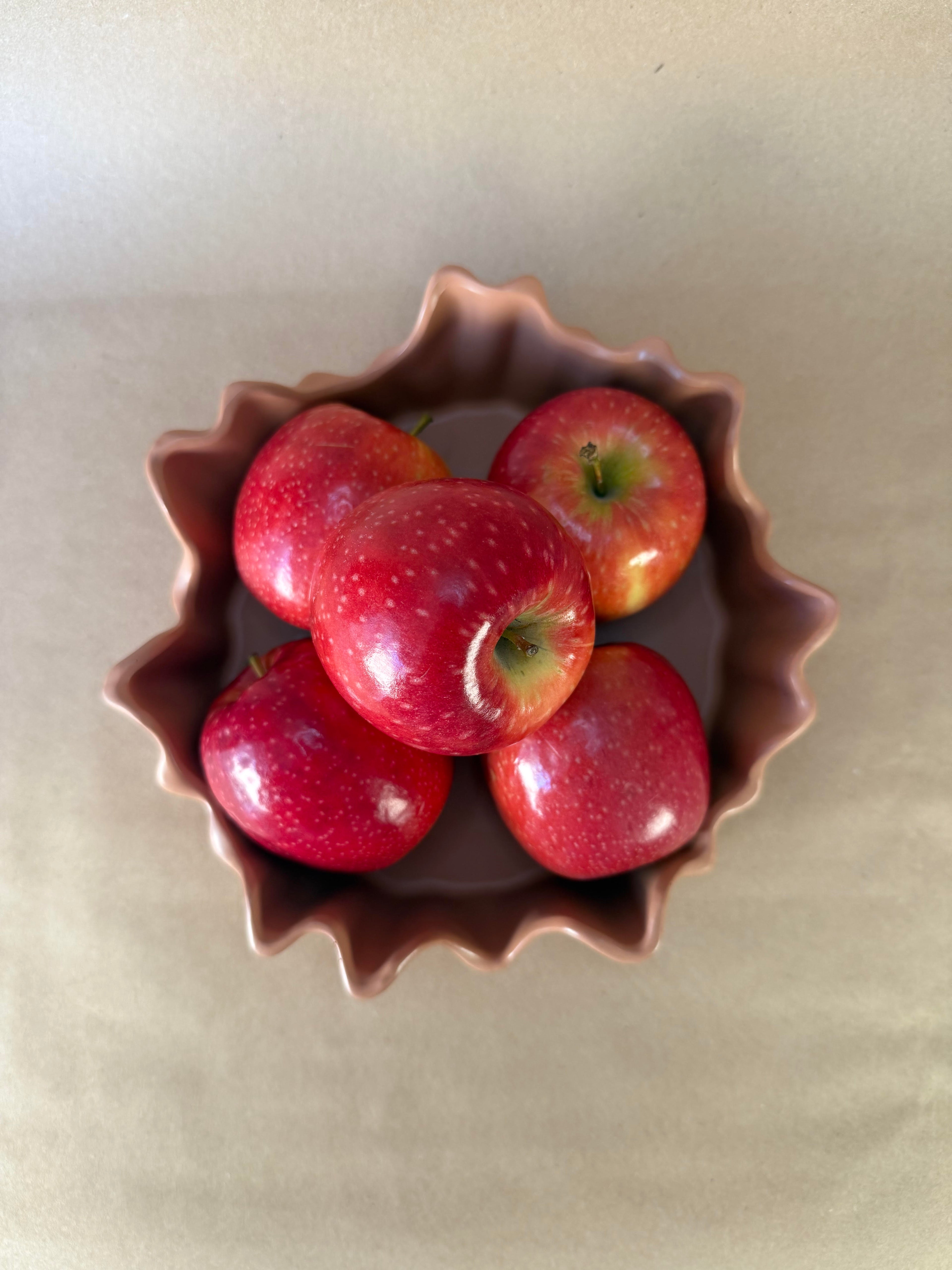 Plat Jesmonite "Tarte"