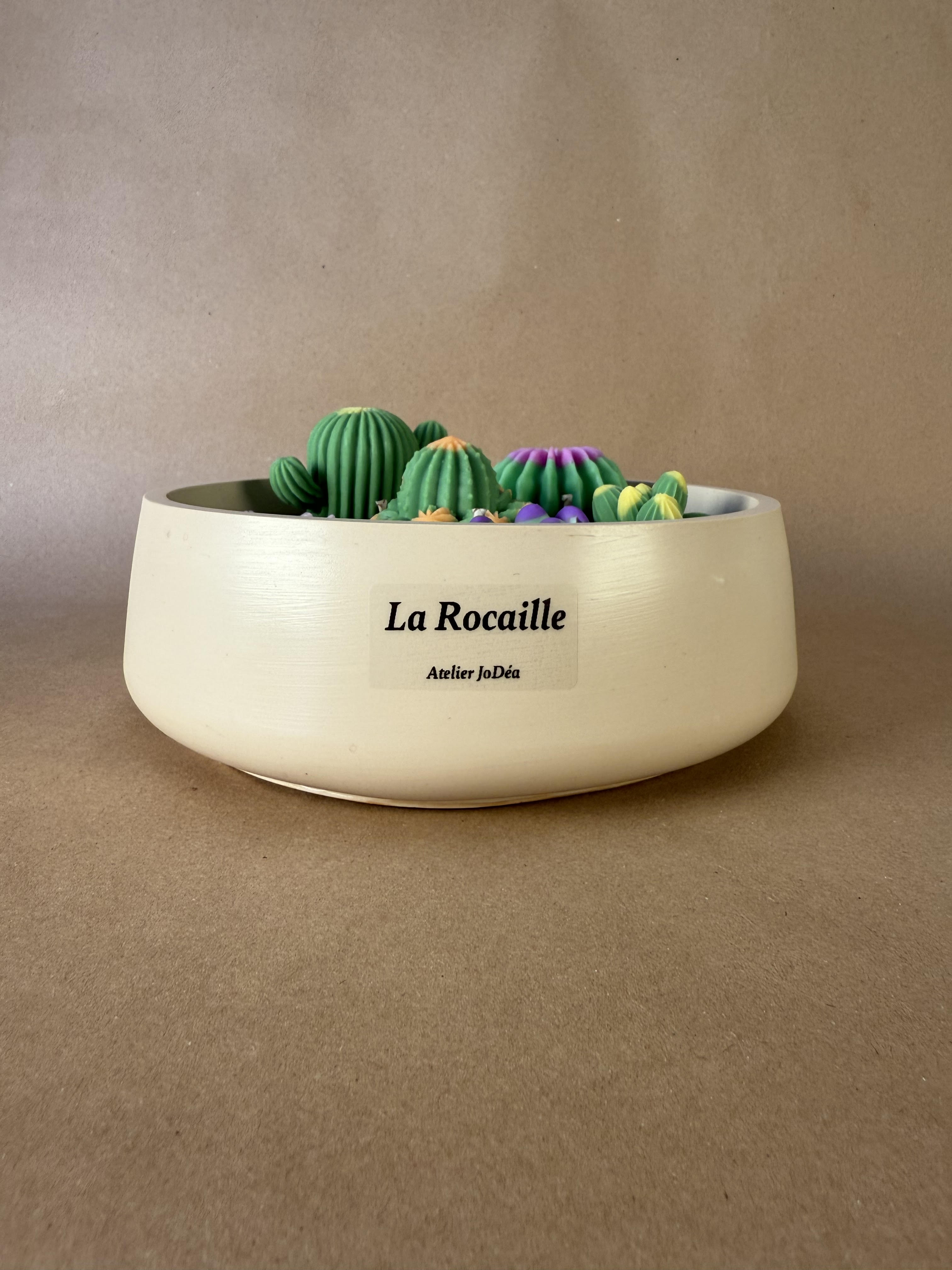 Jardin "La Rocaille" Grand modèle couleur